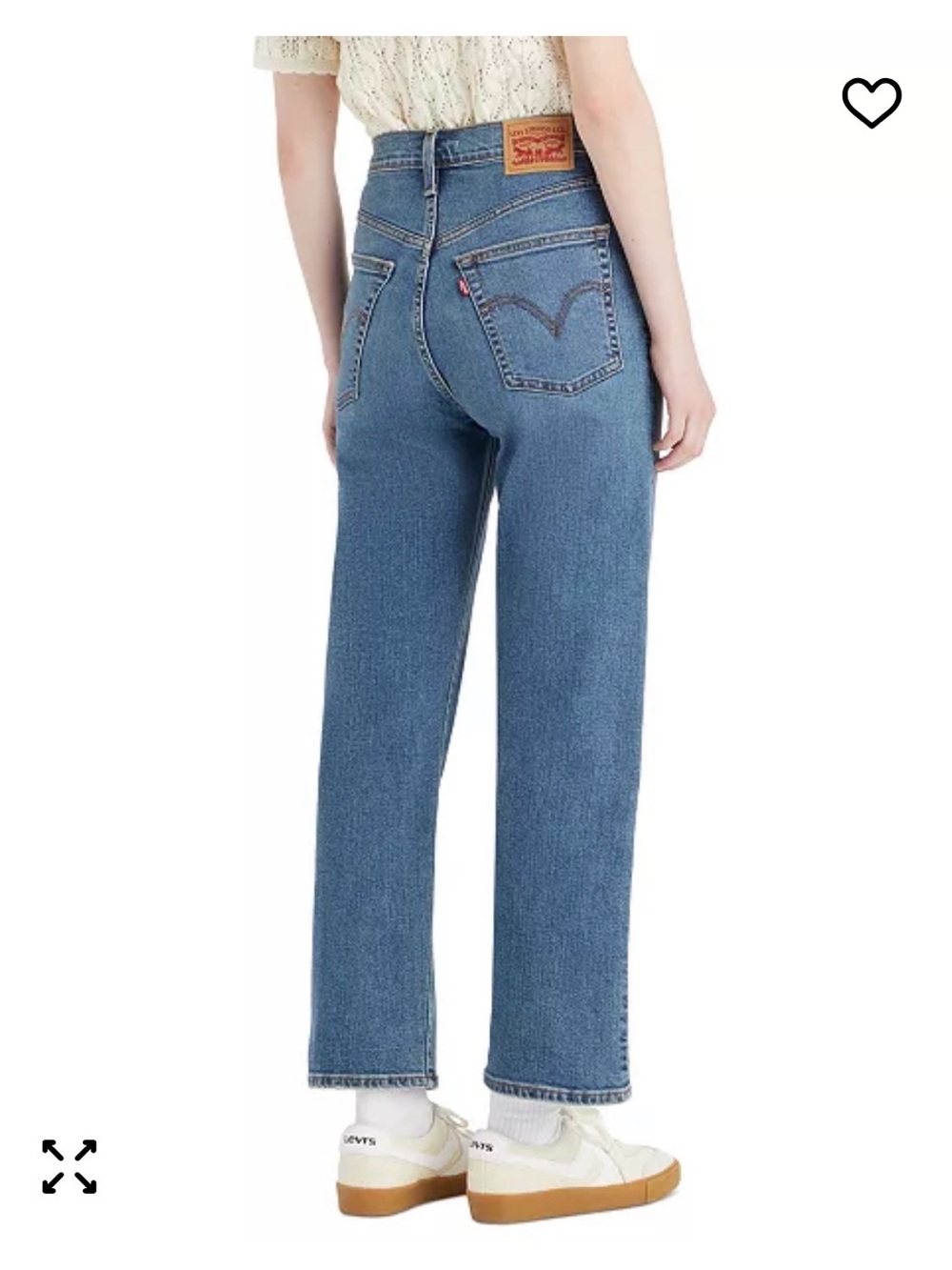 Levi’s ribcage straight ankle button fly straight ankle 32 14 NWT new